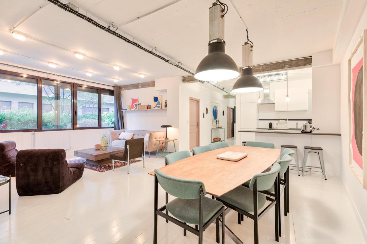 Artist And Design Loft - 10 Guests - 5 Min From Metro Leilighet Paris Eksteriør bilde