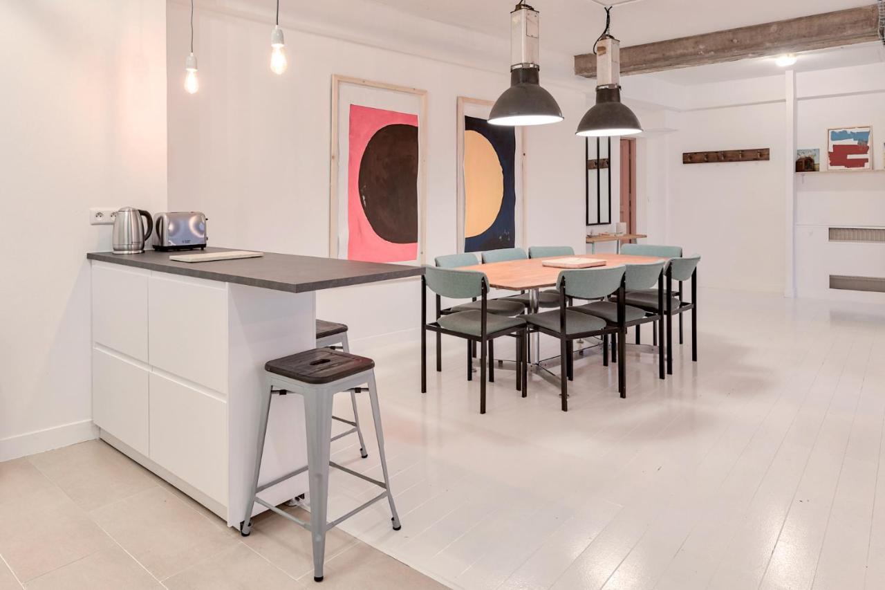 Artist And Design Loft - 10 Guests - 5 Min From Metro Leilighet Paris Eksteriør bilde